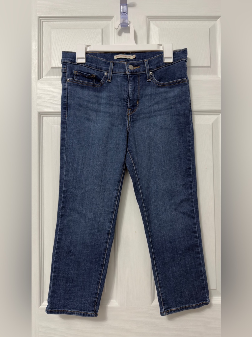 Classic Dark Wash Skinny Jeans - Women's